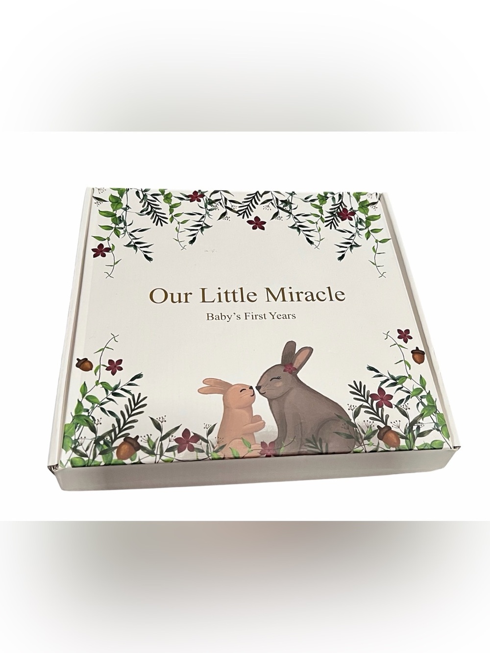 Our Little Miracle Baby’s First Years Memory Book Keepsake 100 Page New